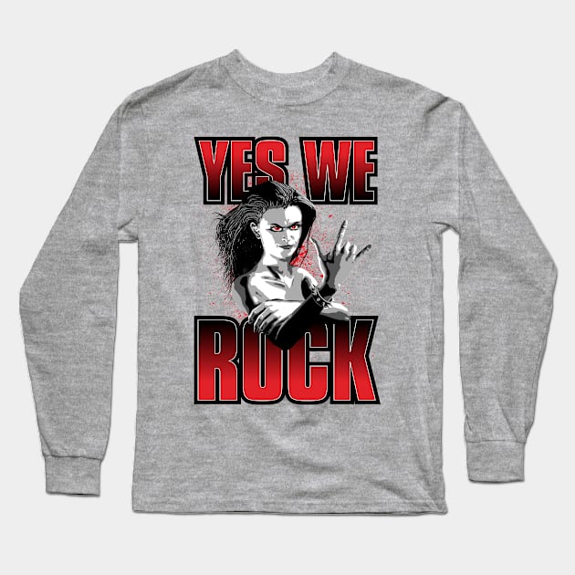 Girls ROCK Long Sleeve T-Shirt by Grandeduc